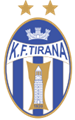escudo KF Tirana